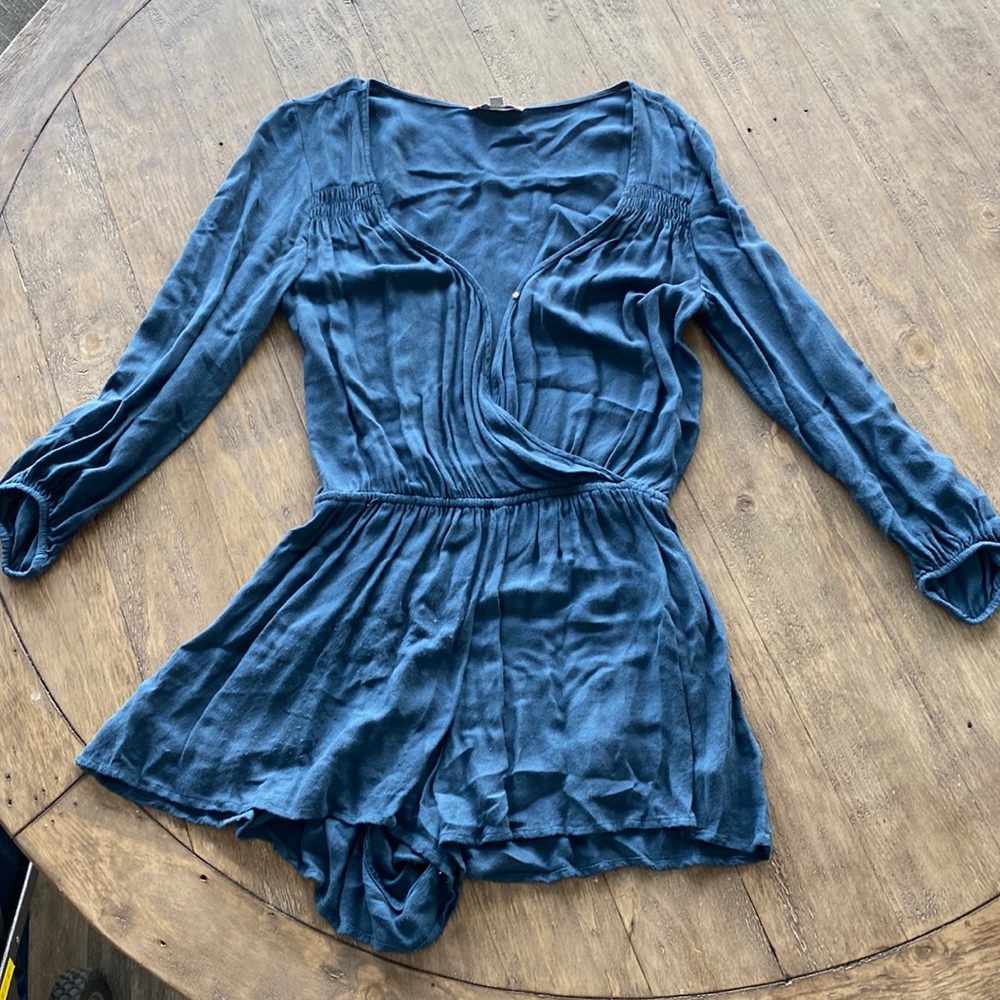 Blue romper